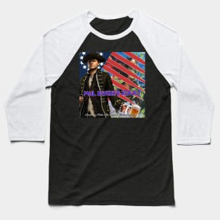 Paul Revere's Revolt Beer Label Baseball T-Shirt